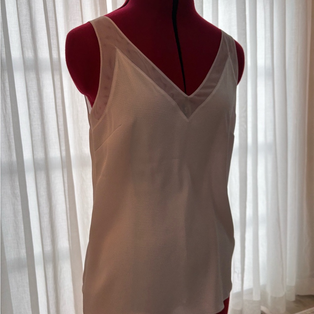 Ted Baker Light Purple Mesh Top